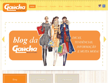 Tablet Screenshot of lojagaucha.com.br